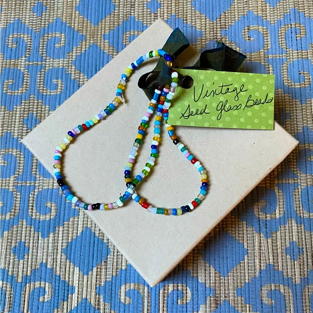 Vintage Glass Seed Beads - Picture 1 of 1